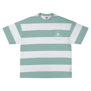 Inverse Club - BARLEY Basic Pocket Stripes T-Shirt