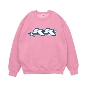 Inverse Club - KIMMY Puffy Sweater Crewneck Pink Oversize