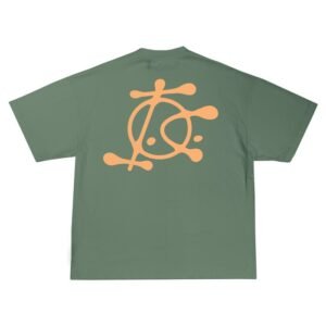 Inverse Club - Inverse Initial I.C 24s T-shirt Green Kaos Oversize