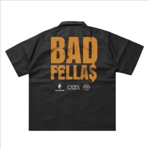 Bad Fellas Work Shirt Black